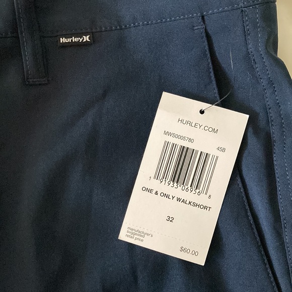 Hurley Mens shorts - Navy color - 32 Waist - Picture 4 of 5